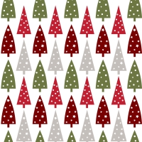 Servietten 33x33 cm - Trees in a row