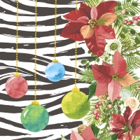 Servietten 33x33 cm - Jungle Xmas deco