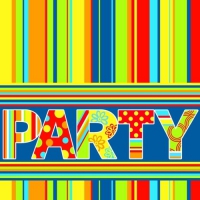 100 Servietten 33x33 cm - New Party 100 Servietten 33x33 cm - New Party