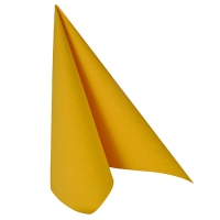 50 Servietten 40x40 cm - ROYAL Collection safran