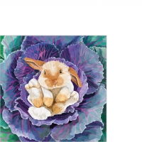 Servietten 25x25 cm - Babs the Bunny
