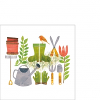 Servietten 25x25 cm - Beauty Garden 