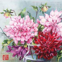 Servietten 33x33 cm - Pink Fusion