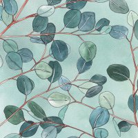 Servietten 33x33 cm - Eucalyptus