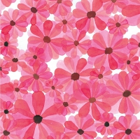 Servietten 33x33 cm - Pink Flush