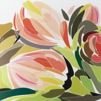 Servietten 33x33 cm - Tulip Fantasy