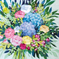 Servietten 33x33 cm - Royal Bouquet