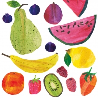 Servietten 33x33 cm - Tutti Frutti 