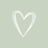 Servietten 33x33 cm - Pure Heart green