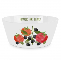 Porzellan Schale - Tomatoes & Olives Trend Bowl Porzellan Schale - Tomatoes & Olives Trend Bowl