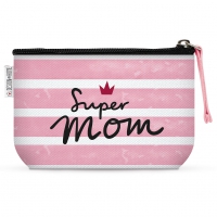 Makeup Bag - Super Mom Makeup Bag - Super Mom