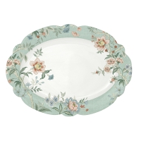 Porzellan-Platte - Zen Garden