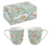 Porzellan-Tasse - Zen Garden