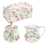 Milchkanne + Zuckerdose - Spring Time