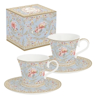 Porzellan-Tasse - Majestic Flowers