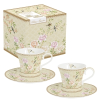 Porzellan-Tasse - Palace Garden floral