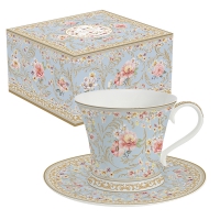 Porzellan-Tasse - Majestic Flowers