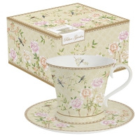 Porzellan-Tasse - Palace Garden floral