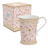 Porzellan-Tasse - Majestic Butterflies