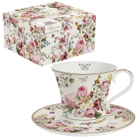 Porzellan-Tasse - Blooming Opulence