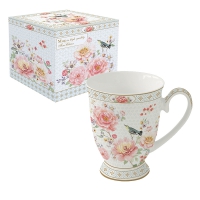 Porzellan-Tasse - A Day in the Garden