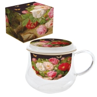 Porzellan-Tasse - Victorian Garden