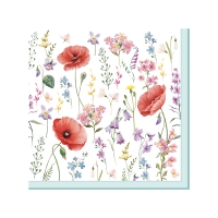Servietten 33x33 cm - Les Coquelicots