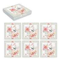 Kork Untersetzer - A Day in the Garden