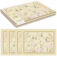 Kork Tischsets - Palace Garden floral