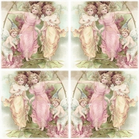 Servietten 33x33 cm - Decoupage Fairies