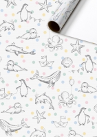 Geschenkpapier beschichtet - Moby Geschenkpapier beschichtet - Moby