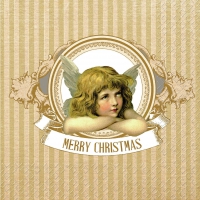 Servietten 33x33 cm - Edna beige