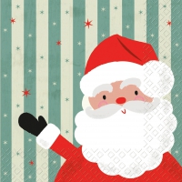 Servietten 33x33 cm - Rudolf türkis