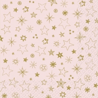 Servietten 33x33 cm - Alais rosa hell