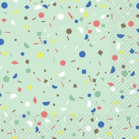 Servietten 33x33 cm - Coralie mint