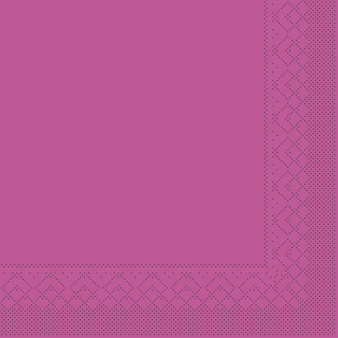 Tissue Servietten 25x25 cm - BASIC  VIOLETT  25x25 cm