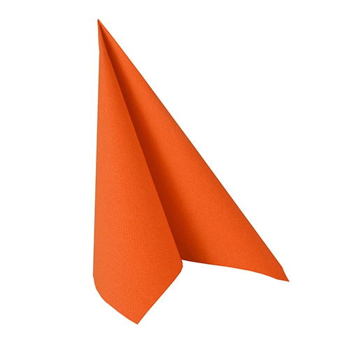 50 Servietten 33x33 cm - ROYAL Collection nektarine, orange, Einfarbige Servietten 50 Servietten 33x33 cm - ROYAL Collection nektarine
