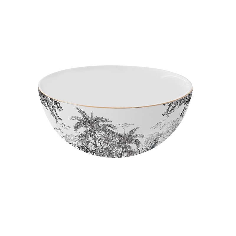 Porzellan Schale - Rain Forest