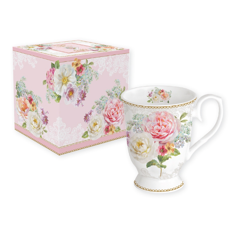 Porzellan-Tasse - Romantic Lace